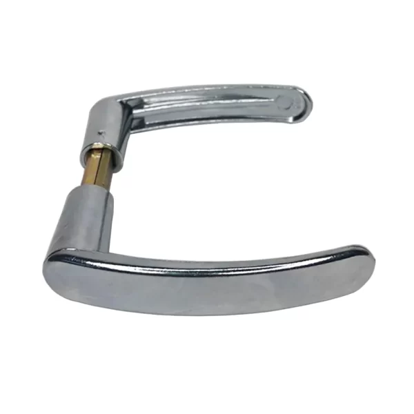 Maçaneta Para Fechadura Cromada Universal 86617 Reta